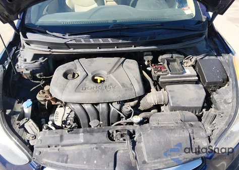 2013 Hyundai Elantra Gls z USA, uszkodzony, nr VIN 5NPDH4AE1DH311098